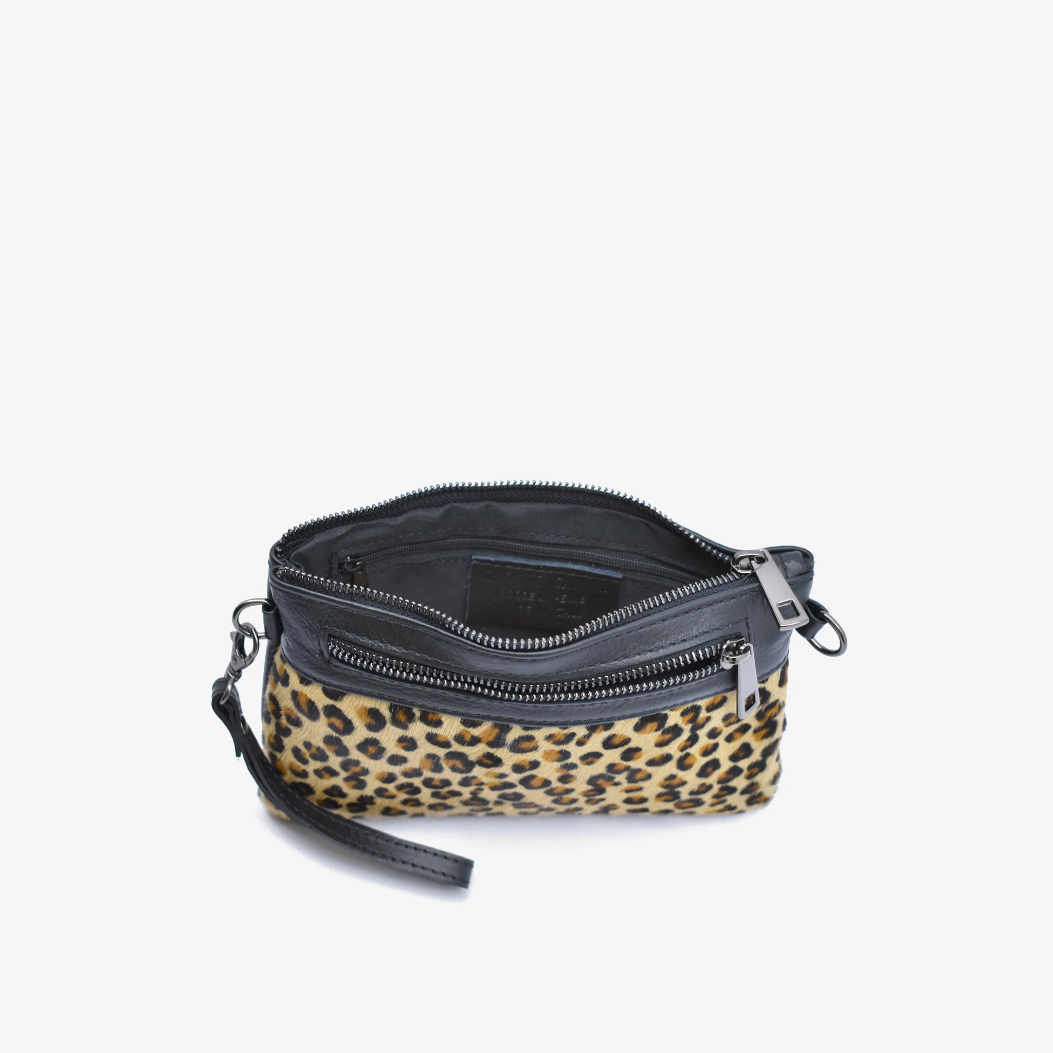 Pochette mini Macchia in pelle - Image 6