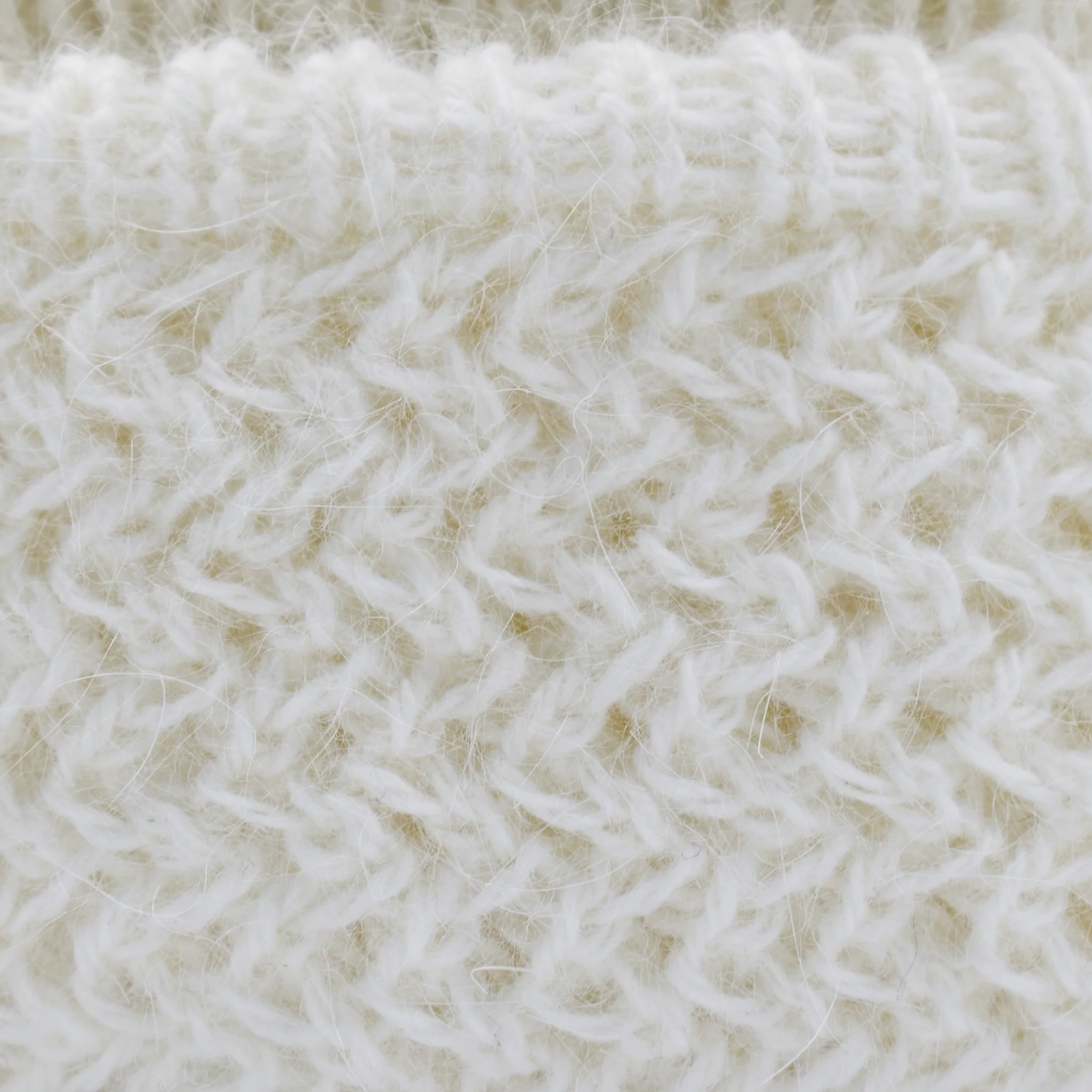Berretto in Lana d'angora - bianco - Image 3