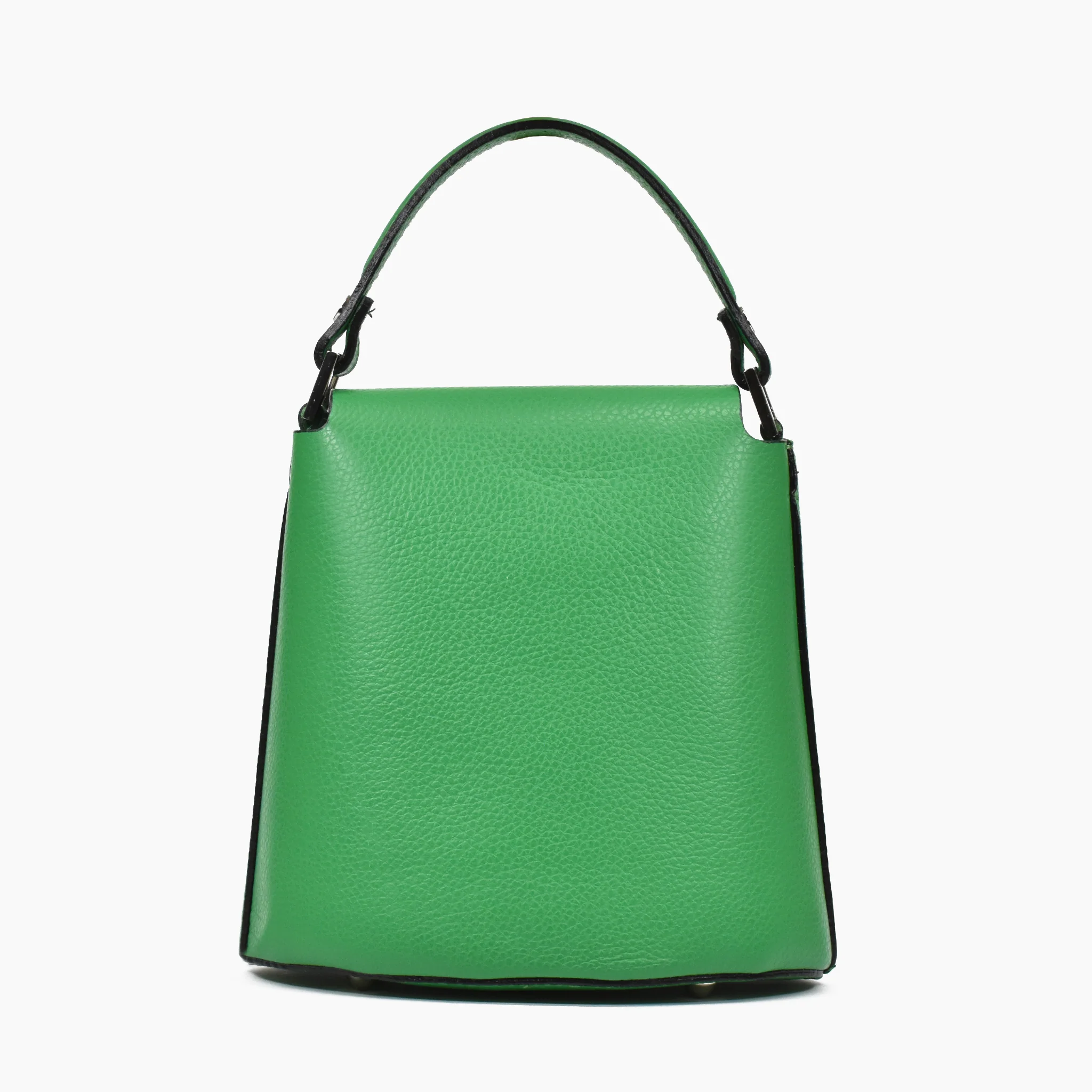Borsa annalisa in pelle - verde - Image 5
