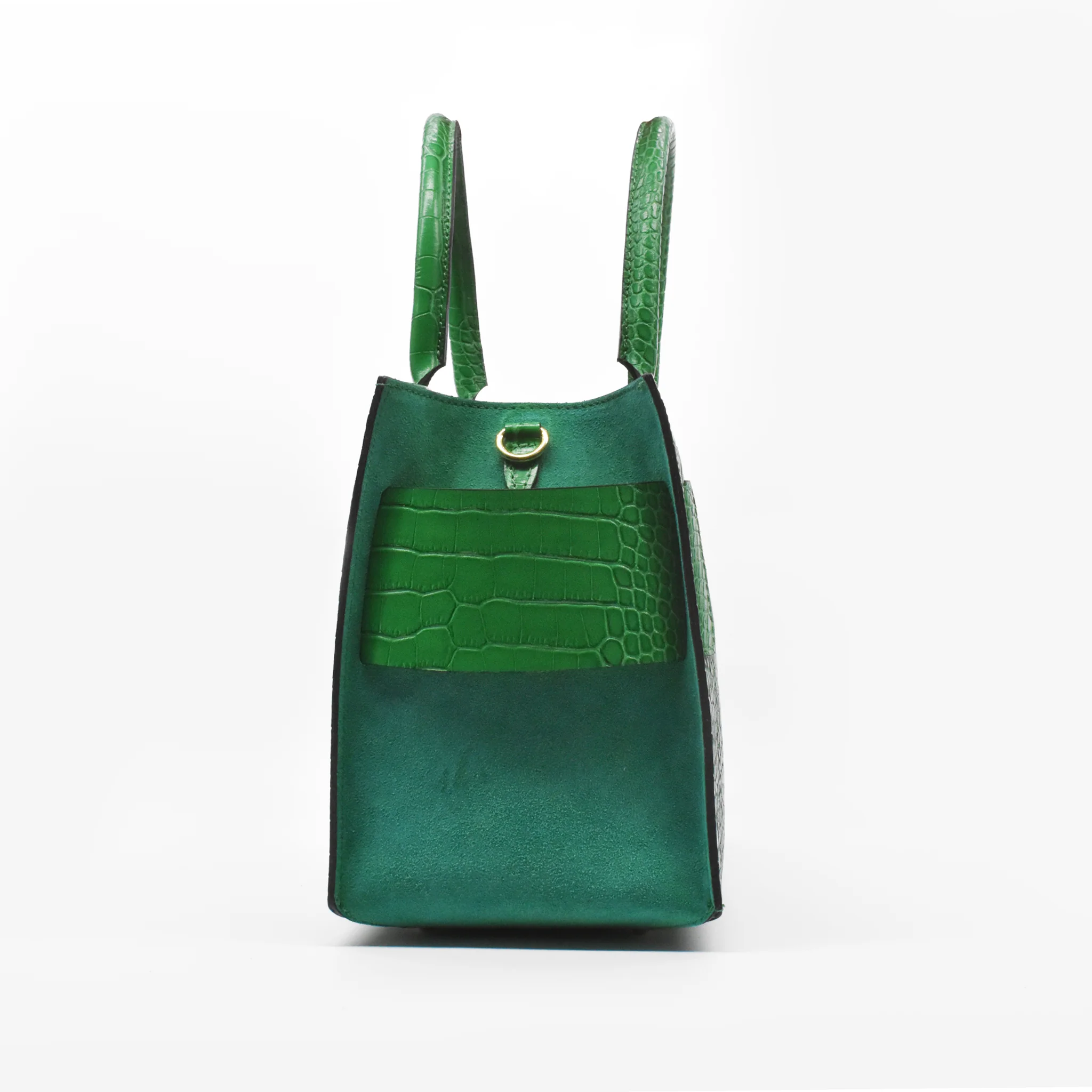Borsa belt in pelle - verde - Image 5