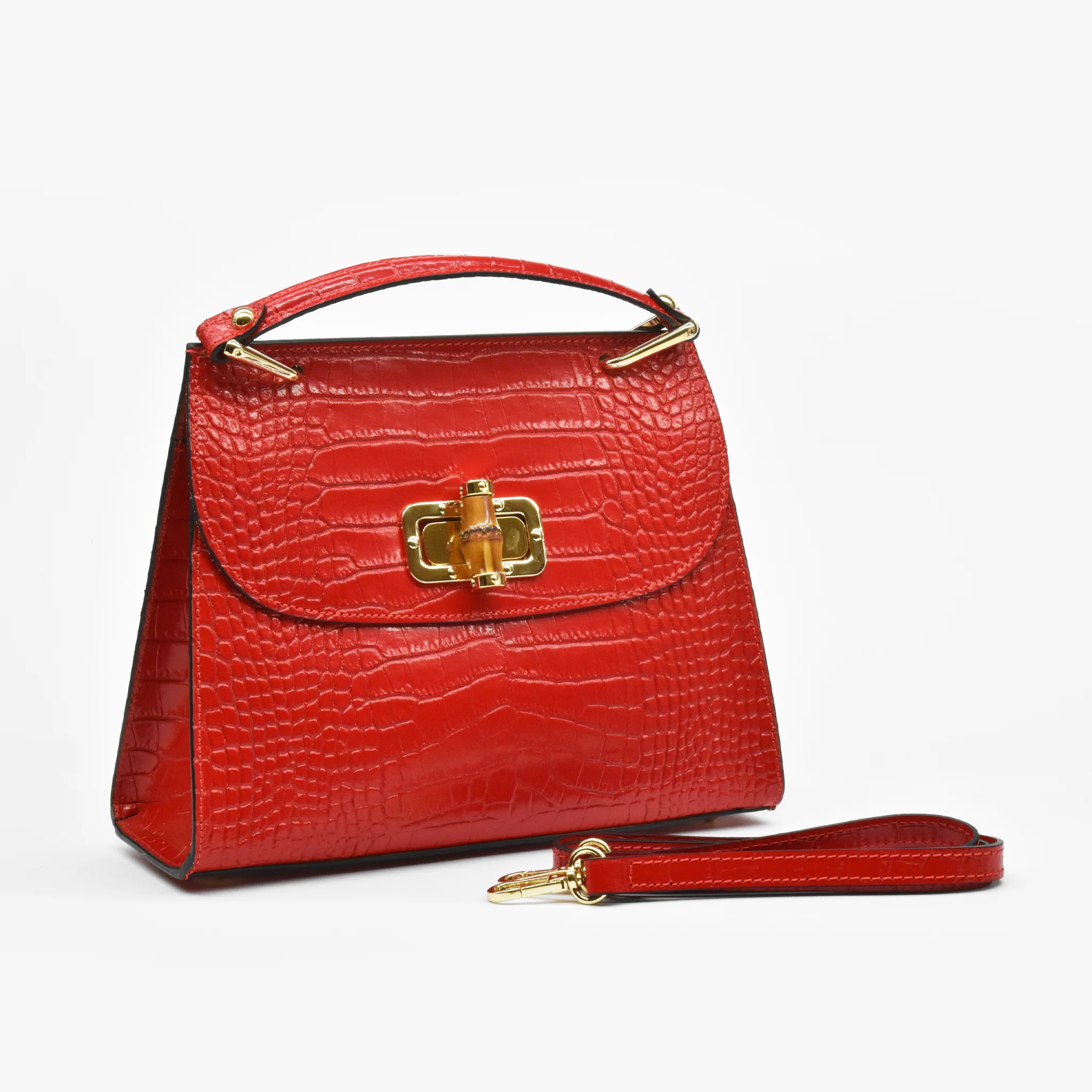 Borsa cappuccio in pelle - Image 3