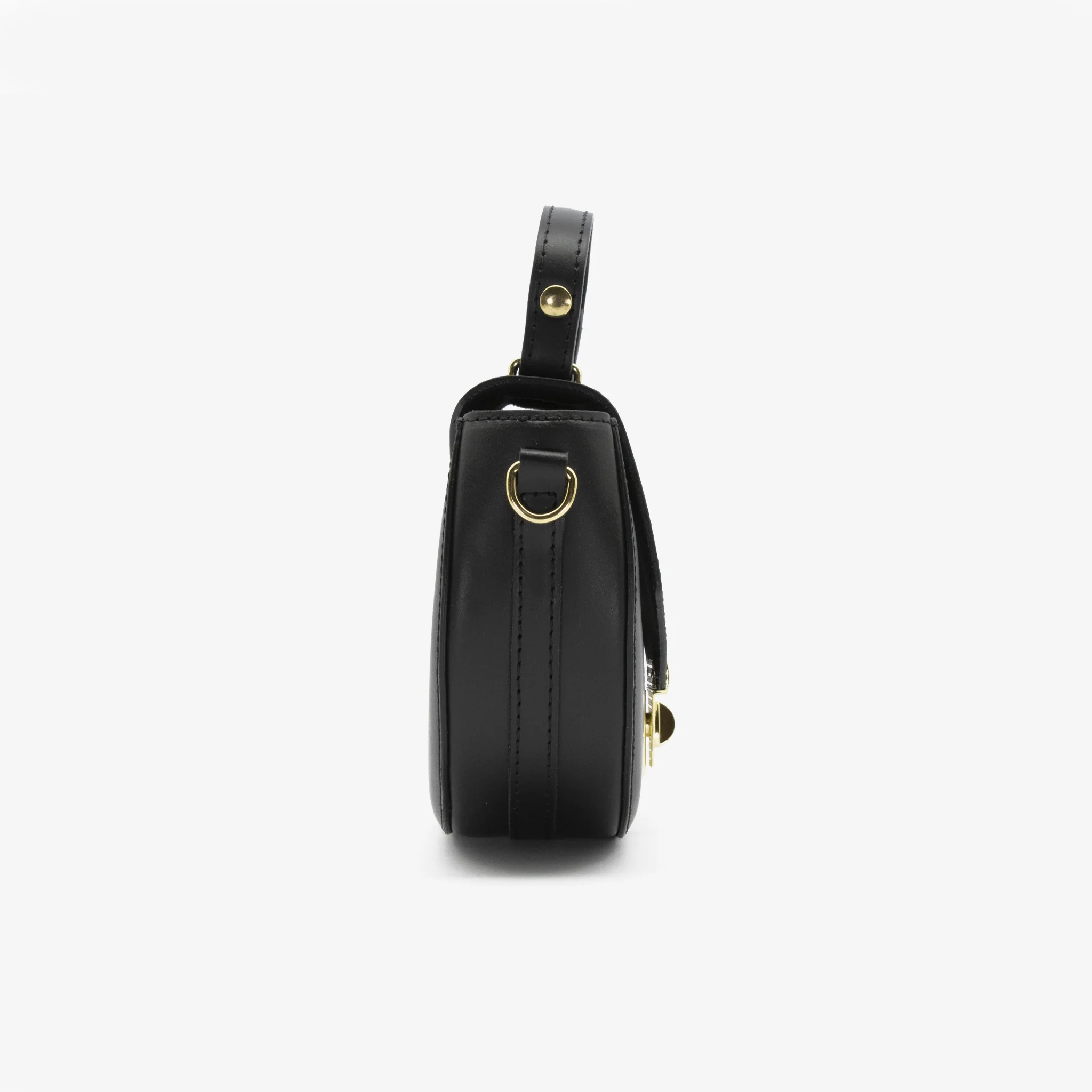 Borsa saddle in pelle - nero - Image 3