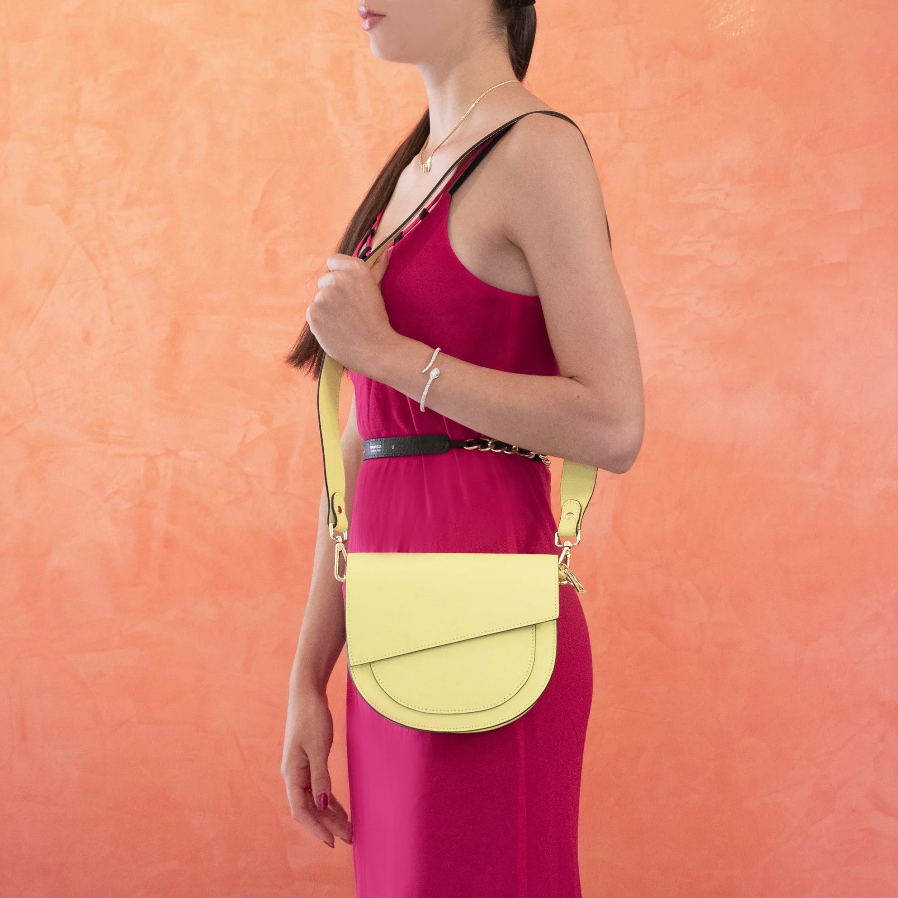 Borsa saddle in pelle - nero - Image 7