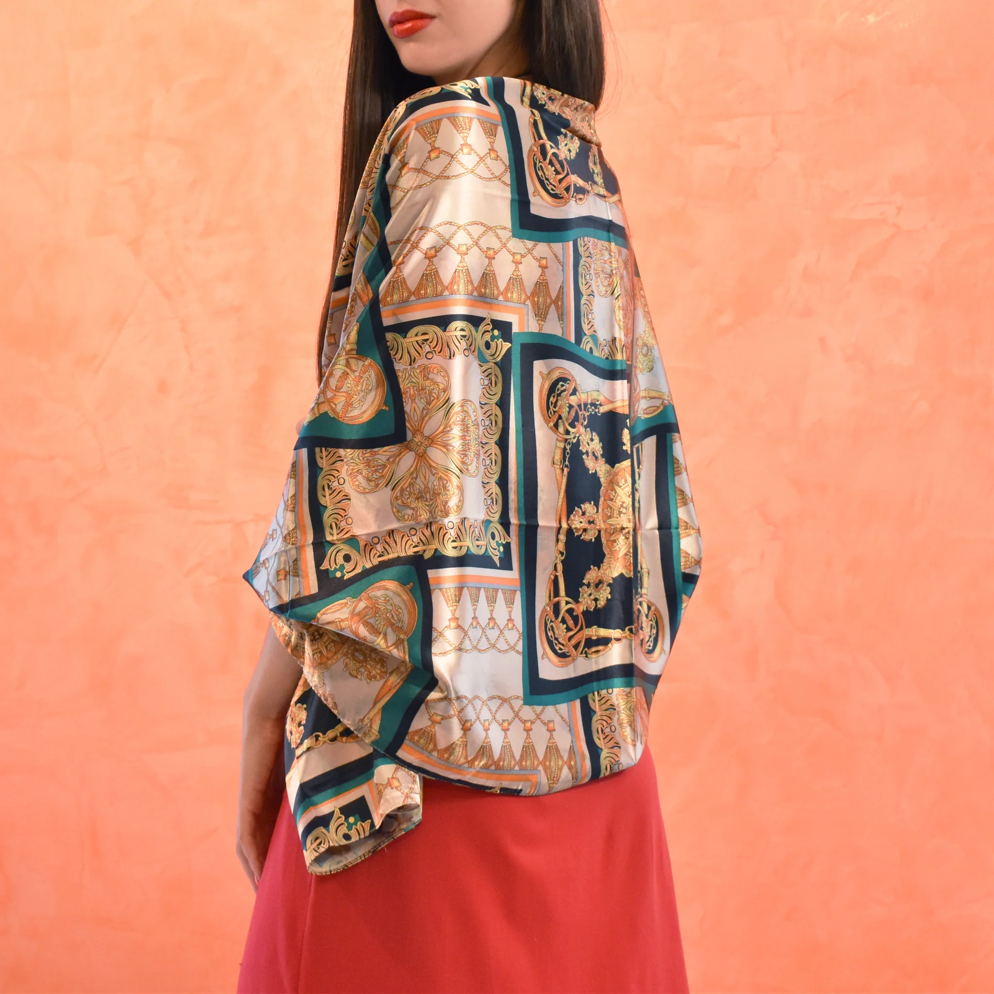 Foulard '80 in seta - Image 7
