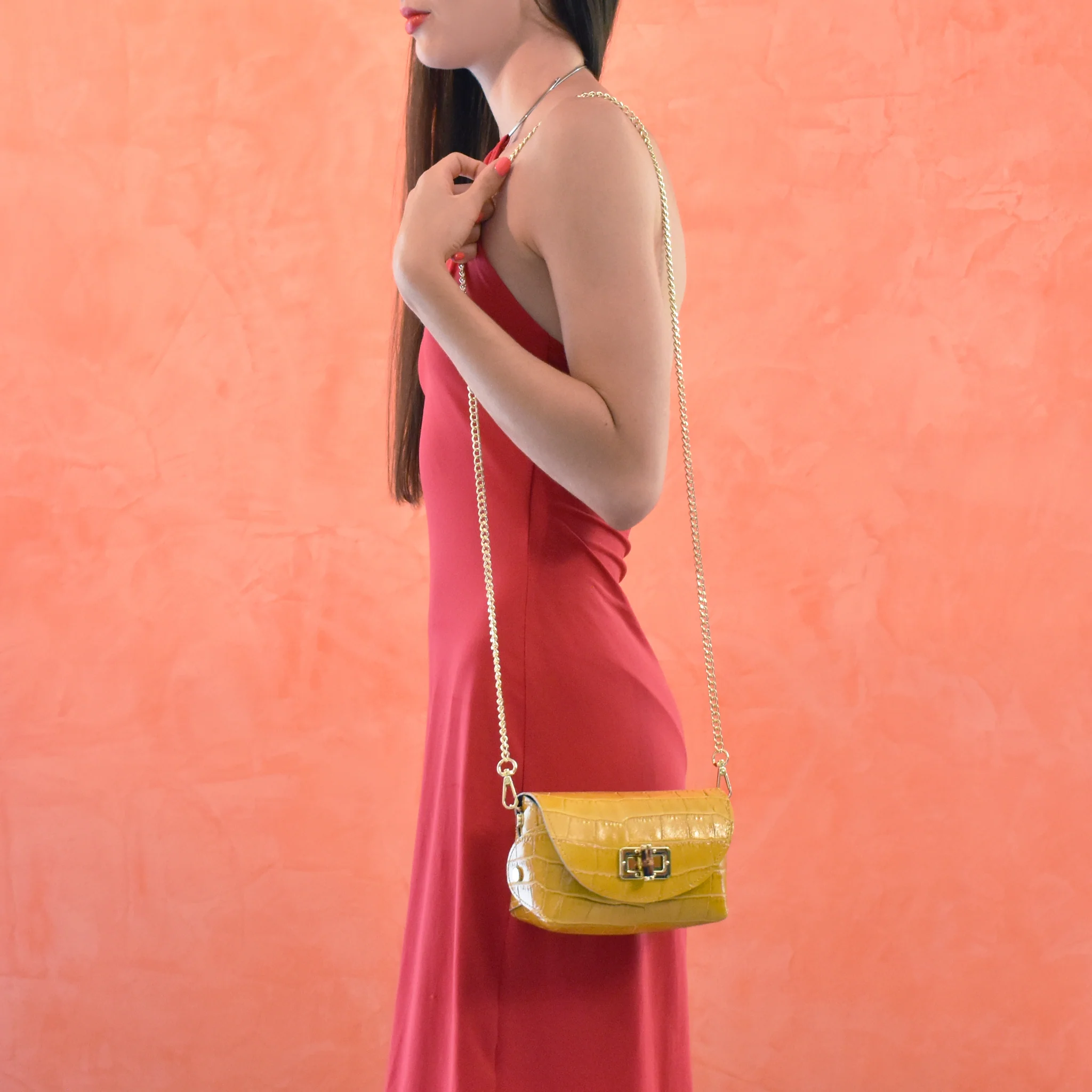 Mini bag in pelle - Image 7