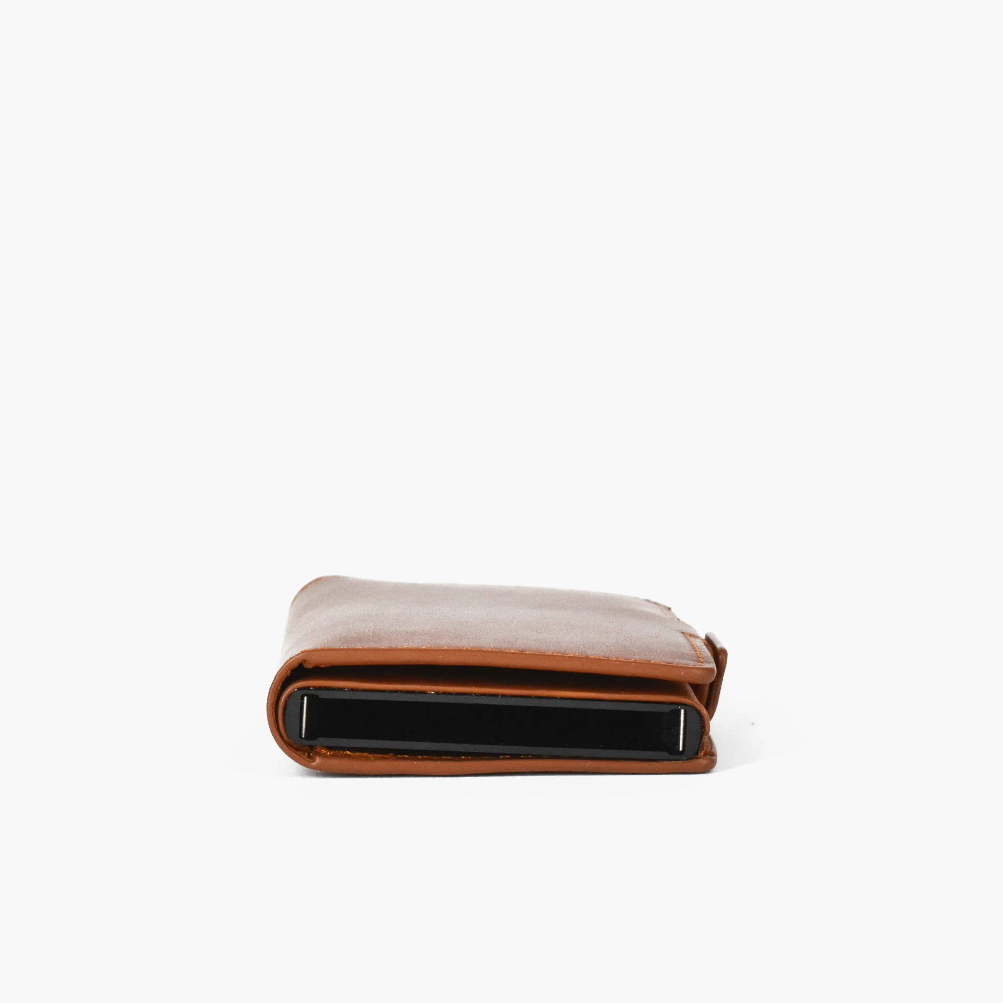 Portacarte mini wallet in pelle - cuoio - Image 4
