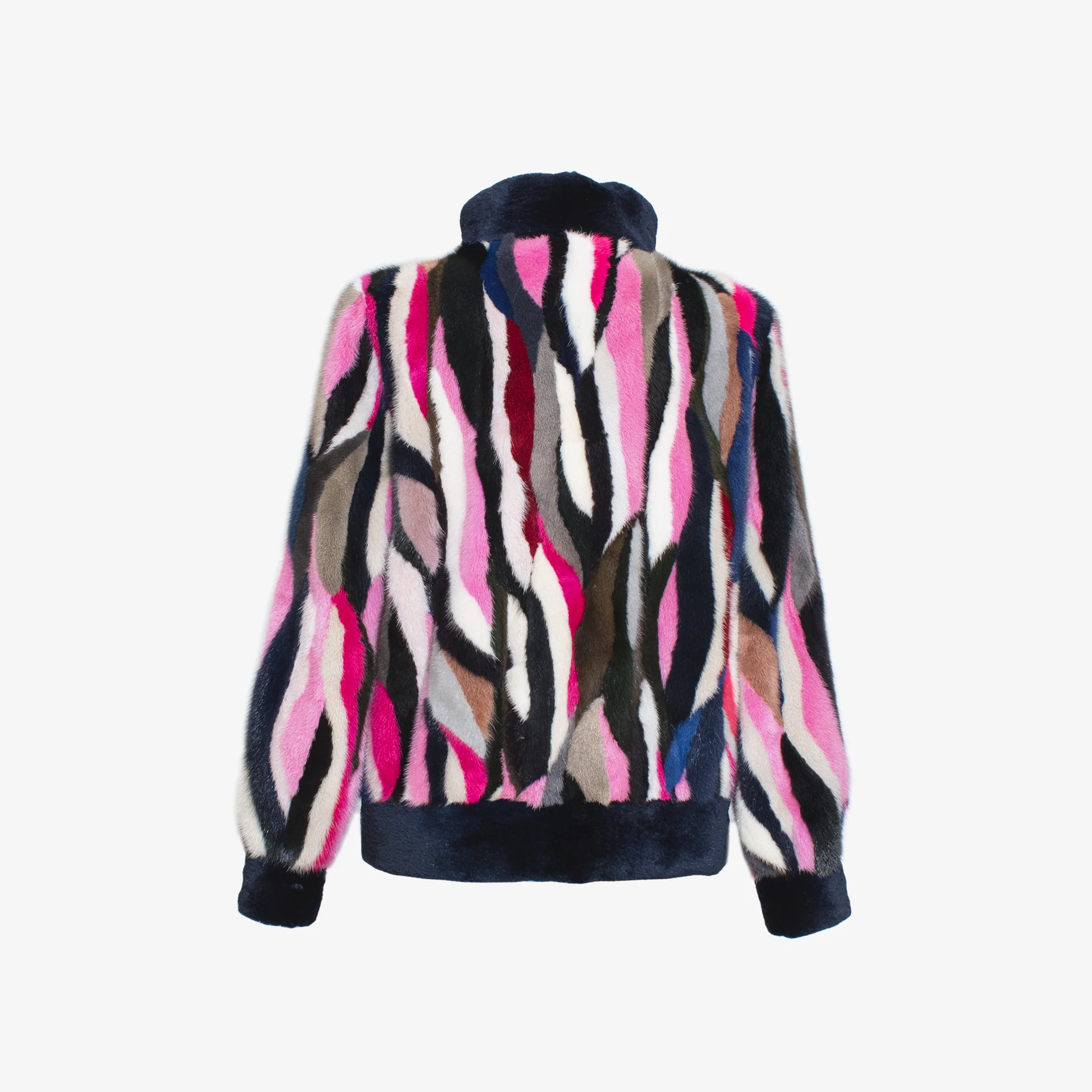 Bomber in visone - multicolor - Image 3